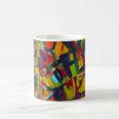 Mug Kandinsky 304 Oeuvre Abstraite colorée (Centre)