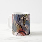 Mug Kandinsky Art moderne Abstrait coloré (Devant gauche)