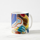 Mug Kandinsky Art moderne de la peinture Abstraite (Devant droit)