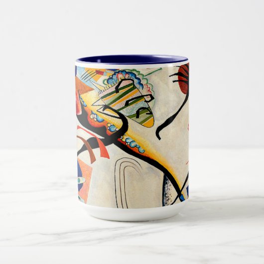 Mug Kandinsky - Blue Segment,  (Centre)