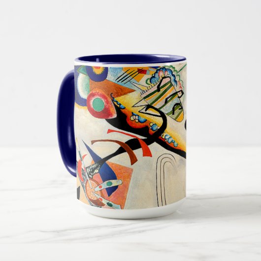 Mug Kandinsky - Blue Segment,  (Devant gauche)