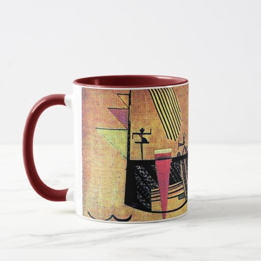 Mug Kandinsky - Capricieux, peinture populaire (Gauche)