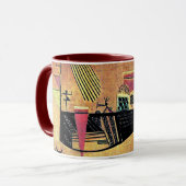 Mug Kandinsky - Capricieux, peinture populaire (Devant gauche)