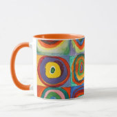 Mug Kandinsky - Carrés aux cercles concentrés (Gauche)