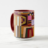 Mug Kandinsky - Compensation Rose (Devant gauche)