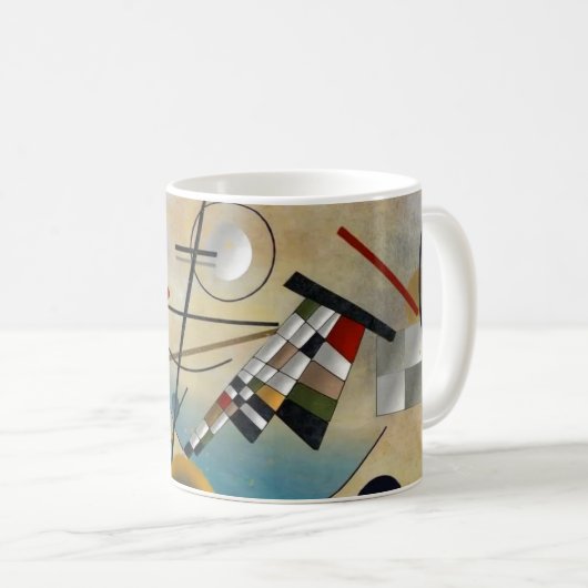 Mug Kandinsky Composition Peinture Abstraite (Devant droit)