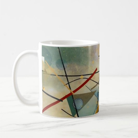 Mug Kandinsky Composition Peinture Abstraite (Gauche)