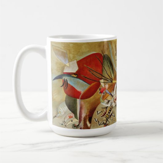 Mug Kandinsky Composition Peinture Abstraite (Gauche)
