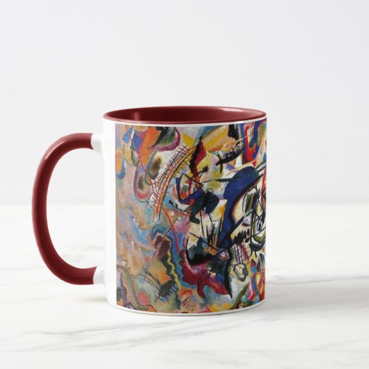 Mug Kandinsky Composition VII Peinture Abstraite (Gauche)