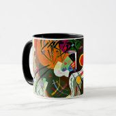 Mug Kandinsky - Courbe dominante (Devant gauche)