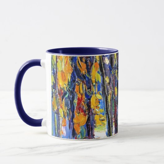 Mug Kandinsky - Dans le parc de St. Cloud - Automne Ii (Gauche)