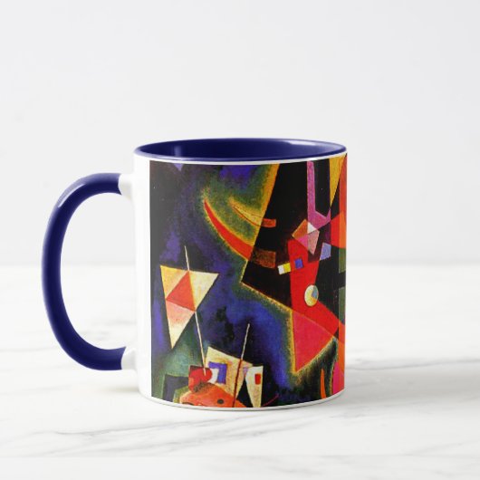 Mug Kandinsky - En Bleu, célèbre peinture, (Gauche)
