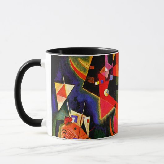 Mug Kandinsky - En Bleu, oeuvres d'art célèbres (Gauche)
