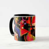 Mug Kandinsky - En Bleu, oeuvres d'art célèbres (Devant gauche)