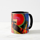 Mug Kandinsky - En Bleu, oeuvres d'art célèbres (Devant droit)