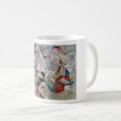 Mug Kandinsky En Gris Oeuvre Abstraite (Devant droit)
