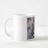 Mug Kandinsky En Gris Oeuvre Abstraite (Gauche)