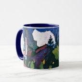 Mug Kandinsky - Étude pour le paysage avec tour (Devant gauche)