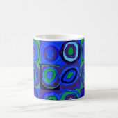 Mug Kandinsky Farbstudie Carrés Bleus Cercle Carré (Centre)