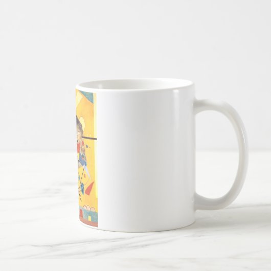 Mug Kandinsky Harmonie calme Art Abstrait (Droite)