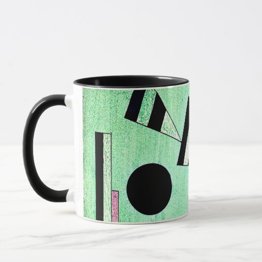Mug Kandinsky - Immergé en vert (Gauche)