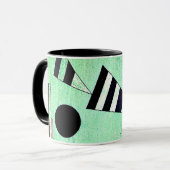 Mug Kandinsky - Immergé en vert (Devant gauche)