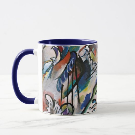 Mug Kandinsky - Improvisation 28, deuxième version, (Gauche)