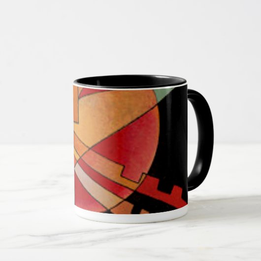 Mug Kandinsky - Interprétation Abstraite (Devant droit)