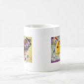 Mug Kandinsky jaune bleu (Centre)