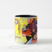 Mug Kandinsky - jaune-rouge-bleu (Centre)
