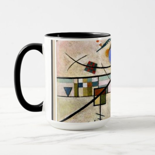 Mug Kandinsky - Les accords s'opposent, (Gauche)