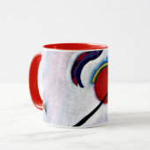 Mug Kandinsky - Ligne angulaire (Devant gauche)