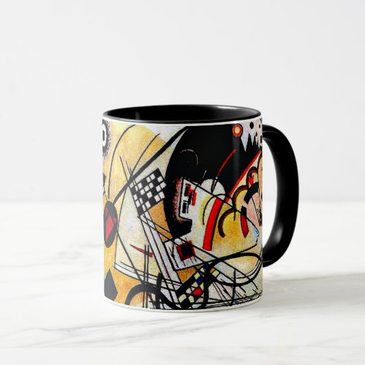 Mug Kandinsky - Ligne de transit (Devant droit)