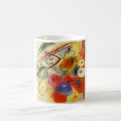 Mug Kandinsky Noir frappe la peinture Abstraite (Centre)