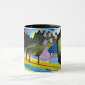 Mug Kandinsky - Paysage avec collines ondulantes (Centre)