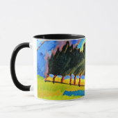 Mug Kandinsky - Paysage avec collines ondulantes (Gauche)