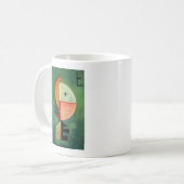 Mug Kandinsky peinture Abstraite ascendante (Devant gauche)