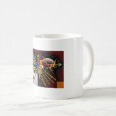 Mug Kandinsky peinture Abstraite oeuvre classique (Devant droit)