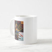 Mug Kandinsky peinture Abstraite oeuvre classique (Devant gauche)