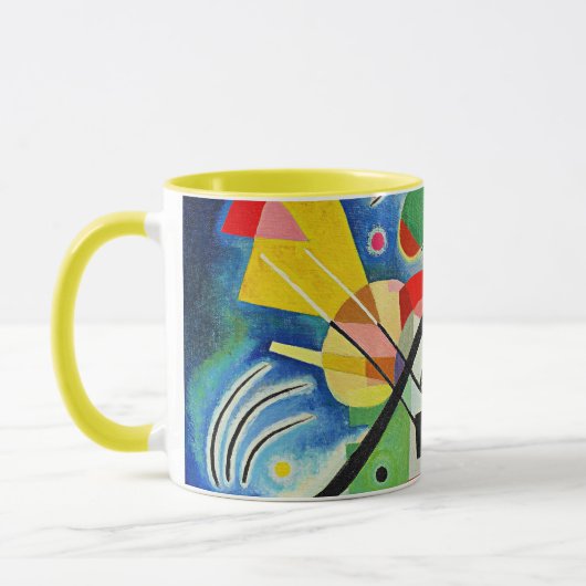 Mug Kandinsky - Peinture Bleue (Gauche)