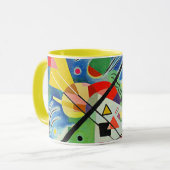 Mug Kandinsky - Peinture Bleue (Devant gauche)