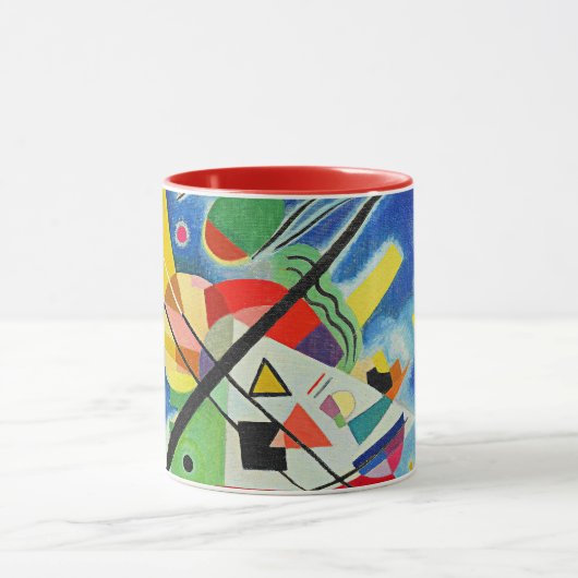 Mug Kandinsky - Peinture Bleue (Centre)