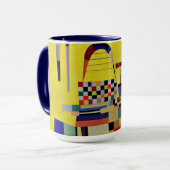 Mug Kandinsky - Peinture Jaune (Devant gauche)
