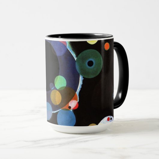 Mug Kandinsky - Plusieurs Cercles (Devant droit)