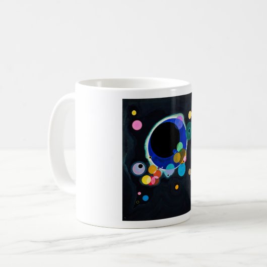 Mug Kandinsky Plusieurs Cercles Artwork (Devant gauche)