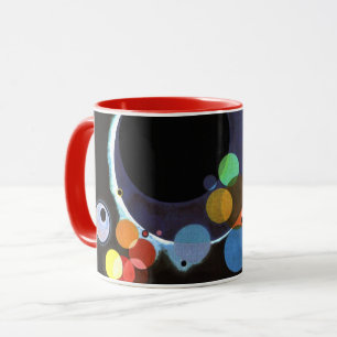 Mug Kandinsky - Plusieurs cercles, célèbre peinture