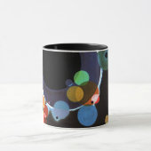 Mug Kandinsky - Plusieurs cercles, célèbre peinture (Centre)