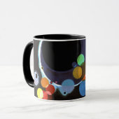 Mug Kandinsky - Plusieurs cercles, célèbre peinture (Devant gauche)
