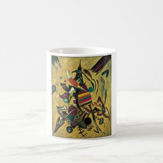 Mug Kandinsky Points Peinture en toile Abstraite (Centre)