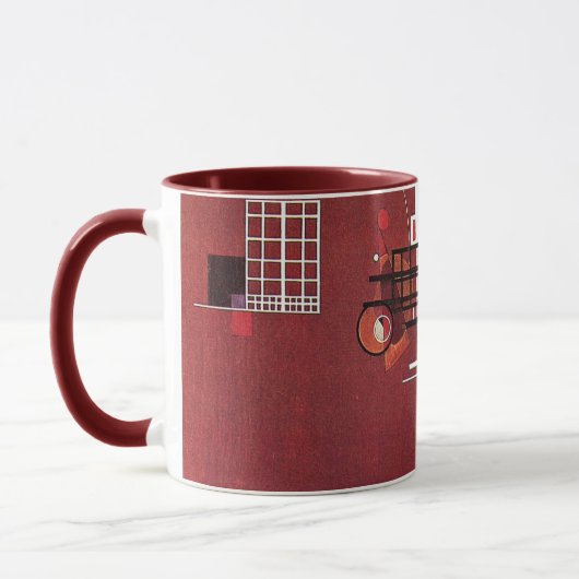 Mug Kandinsky - Rouge mouillé (Gauche)